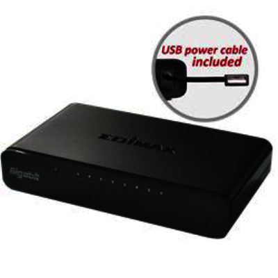 Edimax ES-5800G(V3) 8-Port Gigabit Desktop Switch Edimax ES-5800G(V3) 8-Port Gigabit Desktop Switch
